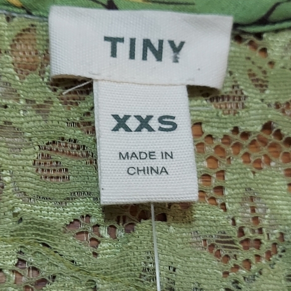 Anthropologie Tiny Long Sleeve Printed V Neck Wrap Top - Picture 12 of 16